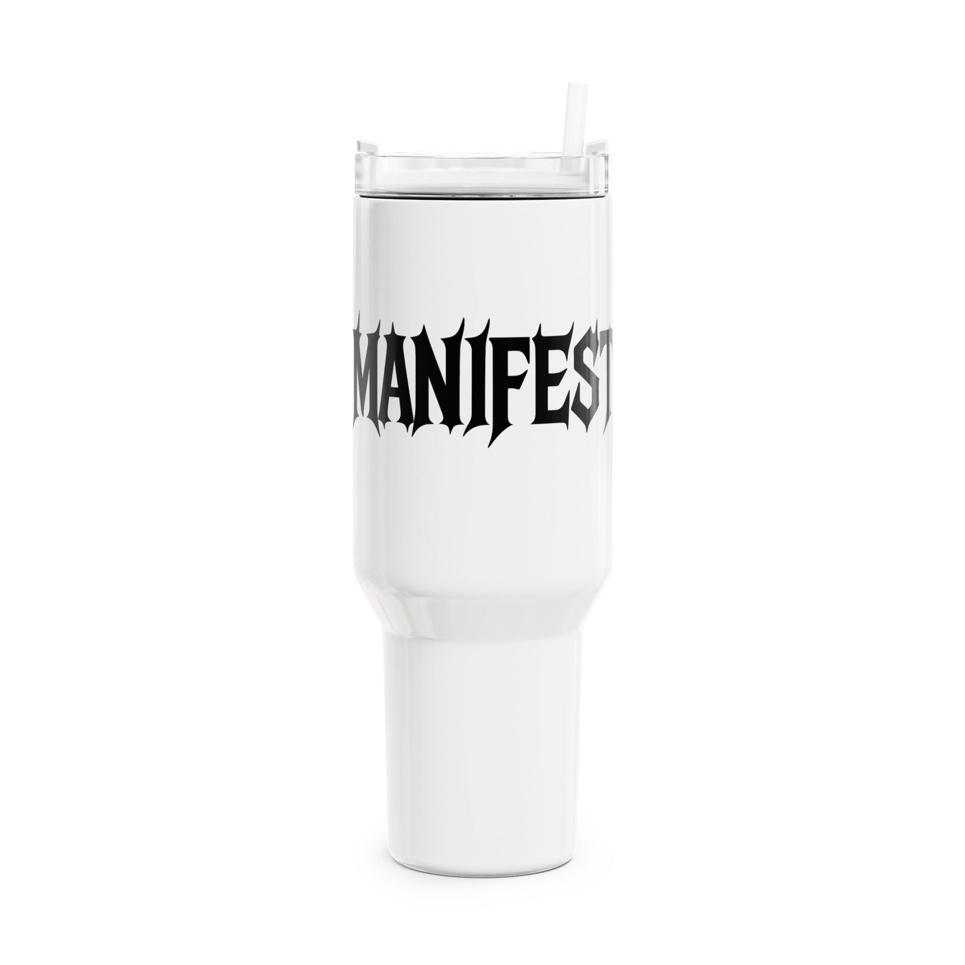 Manifest Your Dreams 40oz Tumbler, Motivational Drinkware, Travel Cup, Unique Gift for Goal Setters, Custom Insulated Mug