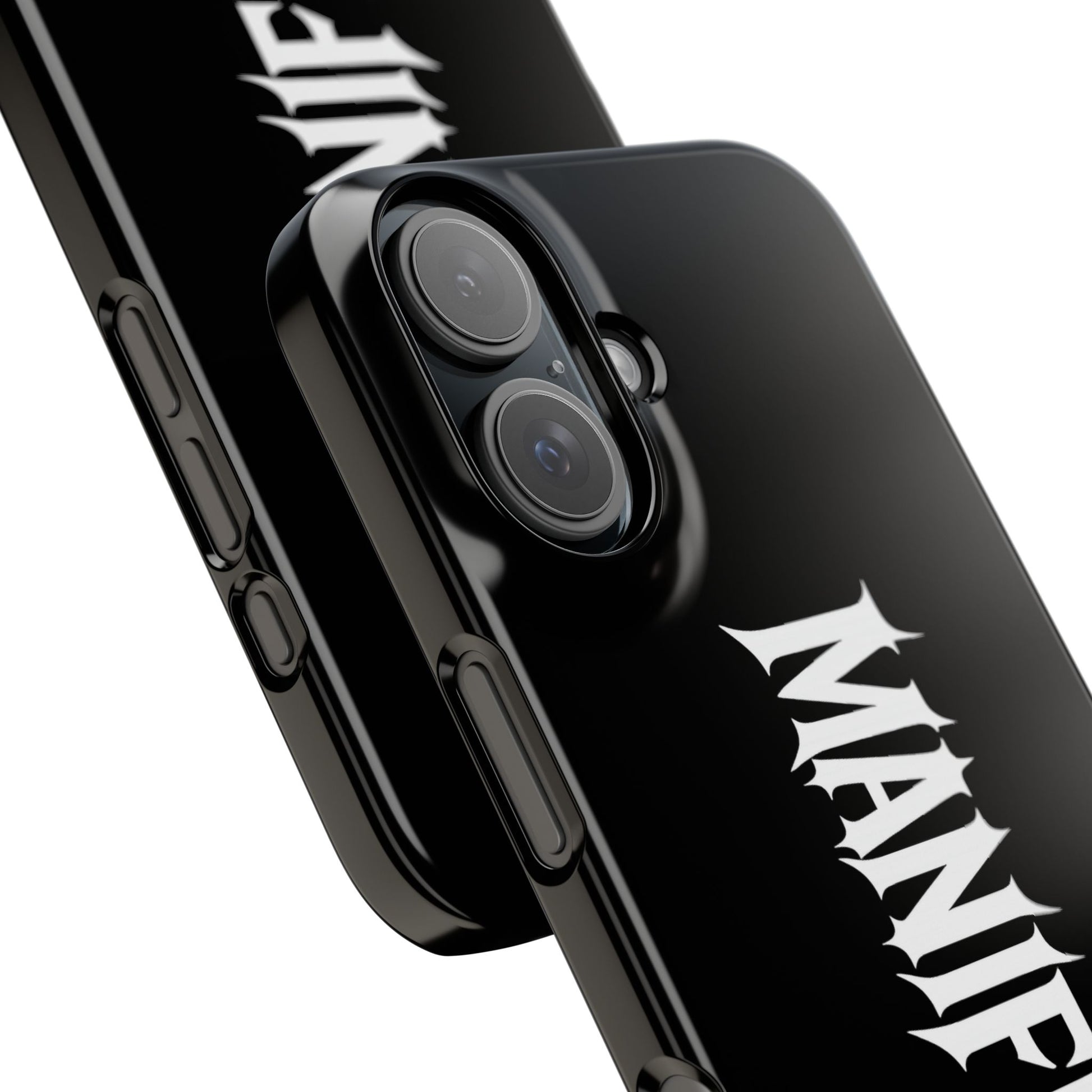 Edgy Slim Phone Cases with 'Manifest' Design, Aesthetic Phone Cover, Cool Gift, Modern Phone Case, Unique Cellphone Accessory