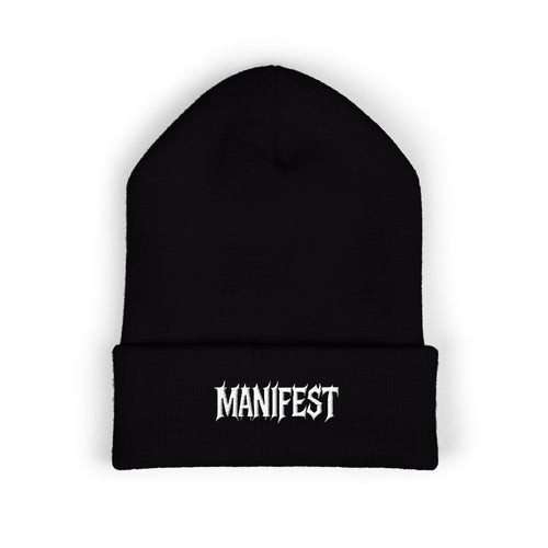 Beanie Manifest Embroidered Cuffed