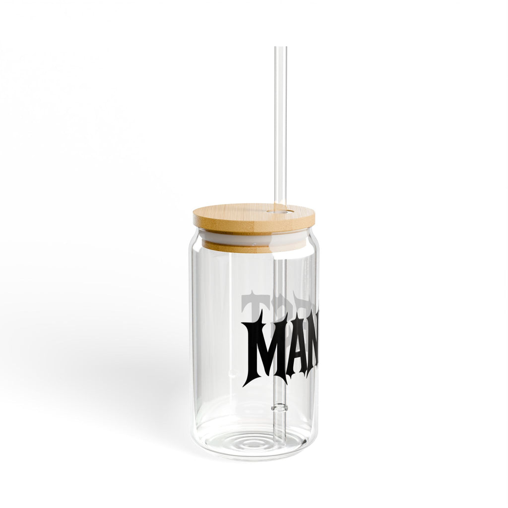 Manifest Sipper Glass, 16oz - Stylish Drinkware with Bamboo Lid, Perfect for Hydro Flask Lovers, Gifts for Students, Home Decor, [...]