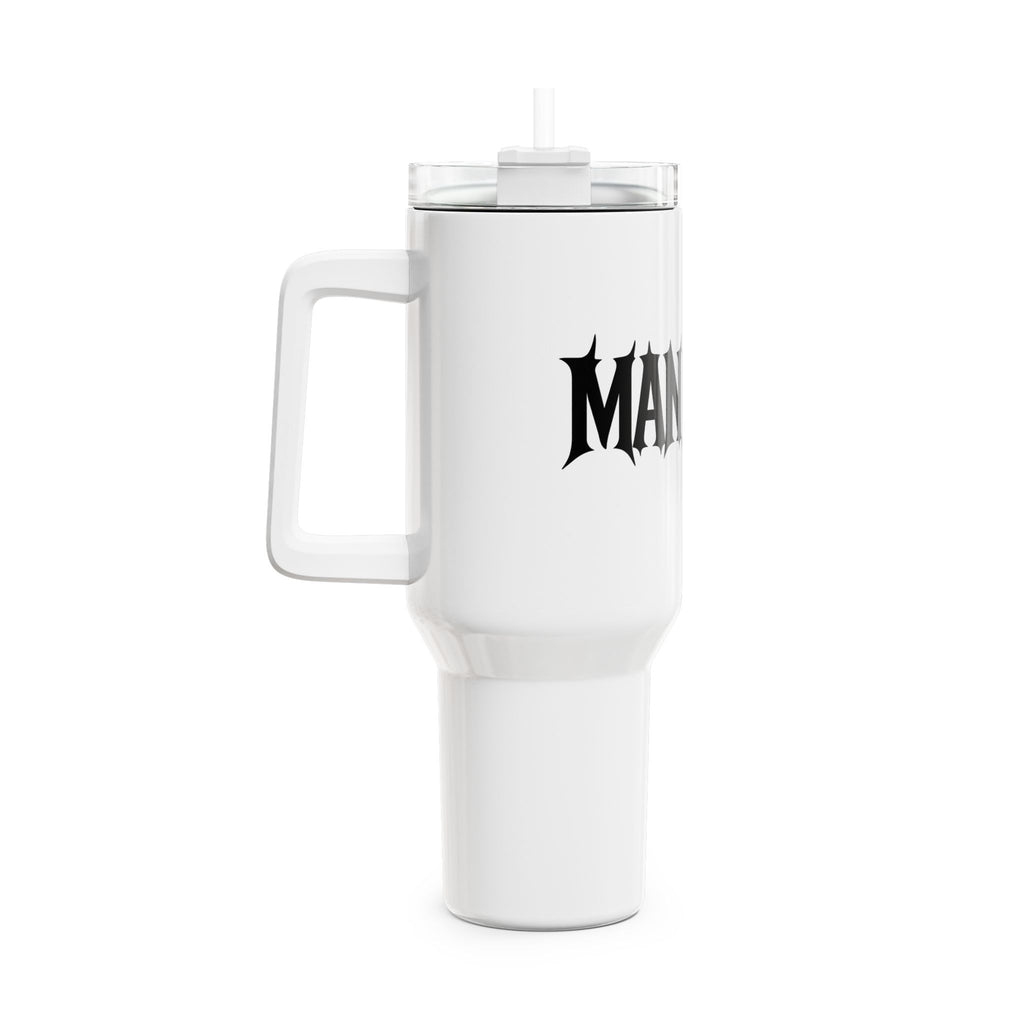 Manifest Your Dreams 40oz Tumbler, Motivational Drinkware, Travel Cup, Unique Gift for Goal Setters, Custom Insulated Mug
