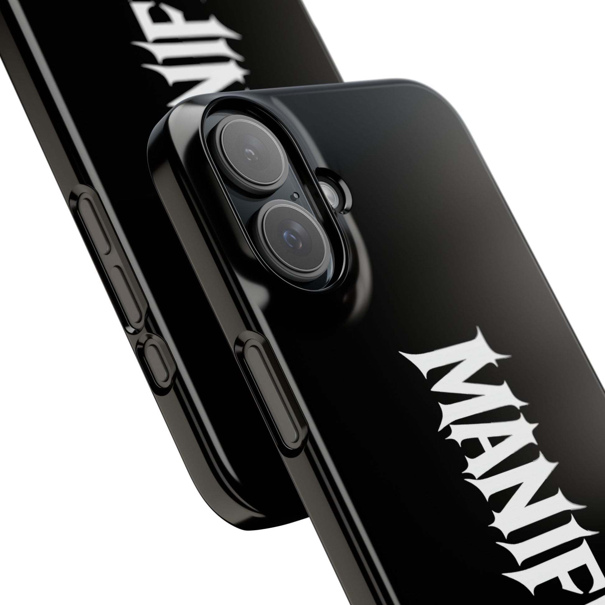 Edgy Slim Phone Cases with 'Manifest' Design, Aesthetic Phone Cover, Cool Gift, Modern Phone Case, Unique Cellphone Accessory