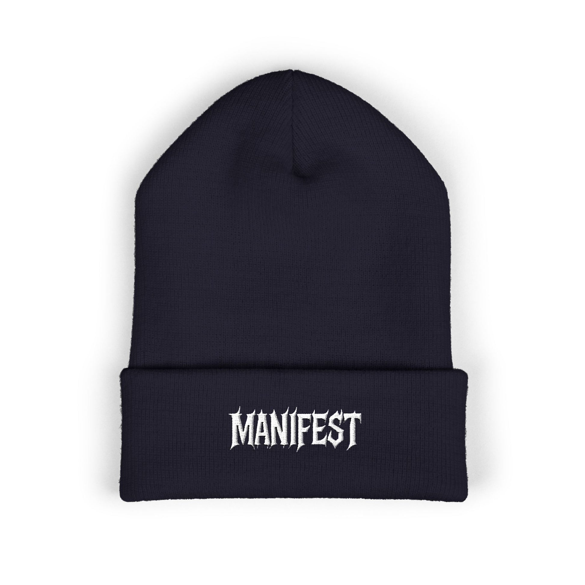Beanie Manifest Embroidered Cuffed